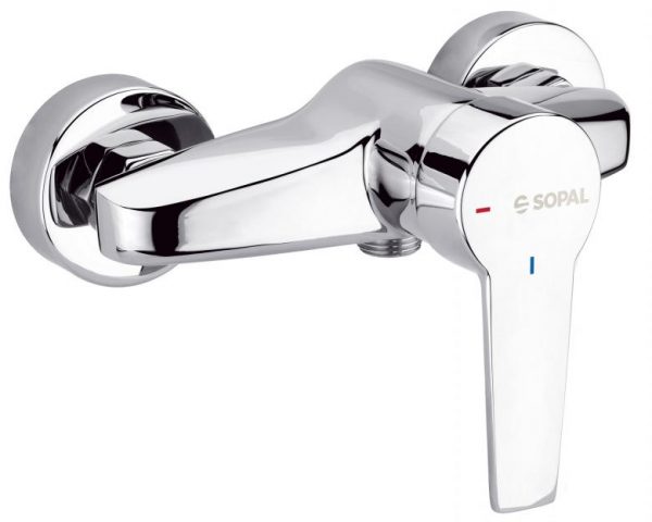 MITIGEUR DOUCHE DOUZ SS/ACC ROTA.90° CHROME REF 06ARA04-1 SOPAL