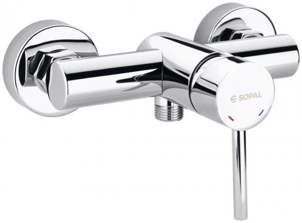 MITIGEUR DOUCHE BIZERTE SS/ACC CHROME REF 06C6A04 MARQUE: SOPAL