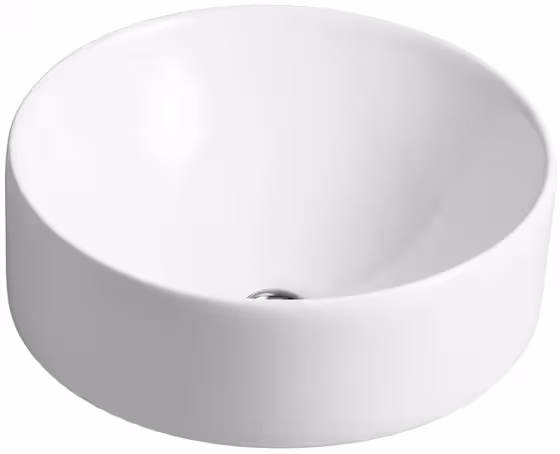 VASQUE VOX RONDE VESSEL EN BLANC JACOB DELAFON REF E14800-0