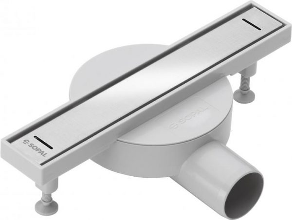 CANIVEAU DE DOUCHE 30CM A/GRILLE INOX TYPE MEDJERDA SOPAL