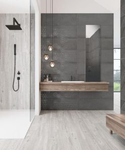 Alternative view of CROMAT-ONE DECOR DELICE CARBON 25X75 CRX P.BLANCHE MARQUE: IBERO/ESP