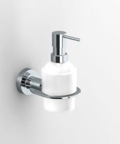 DISTRIBUTEUR SAVON LIQUIDE TECNO PROJECT CHROME REF: 118281 SONIA-ESP