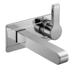 MITIGEUR LAVABO MURAL S/BONDE SINGULIER CHROME JACOB DELAFON REF E10863-CP