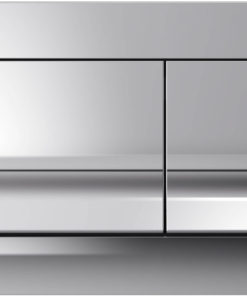 PLAQUE DE CMD 23.6X15.6 2TCH RECT CHROME JACOB DELAFON REF E20858-CP