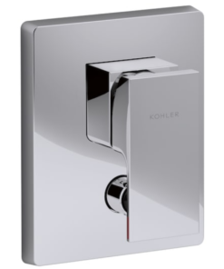 FACADE ET LEVIER MITIGEUR STRAYT A ENC.2 SORTIES JACOB DELAFON RE E98633-CP