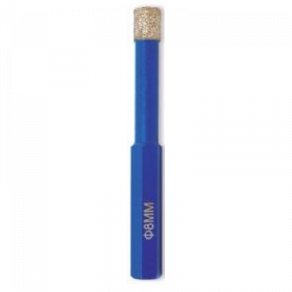 FORET EN DIAMANT 8mm POUR LA COUPE A SEC AVEC PERCEUSE PRO+ 1950/8 EUROSHRINK