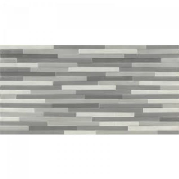 LYON DECOR LINE TR GRIS 25X50 CARREAUX MAT P.R MARQUE: STN/ESP