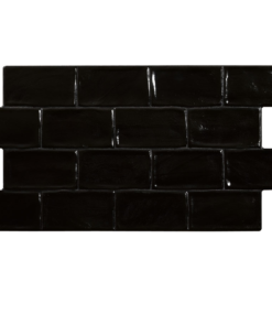 FUSION JET NEGRO 33.3X66.6 CARREAUX GRES CERAME MARQUE: EL MOLINO-ESP