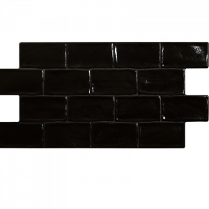 FUSION JET NEGRO 33.3X66.6 CARREAUX GRES CERAME MARQUE: EL MOLINO-ESP