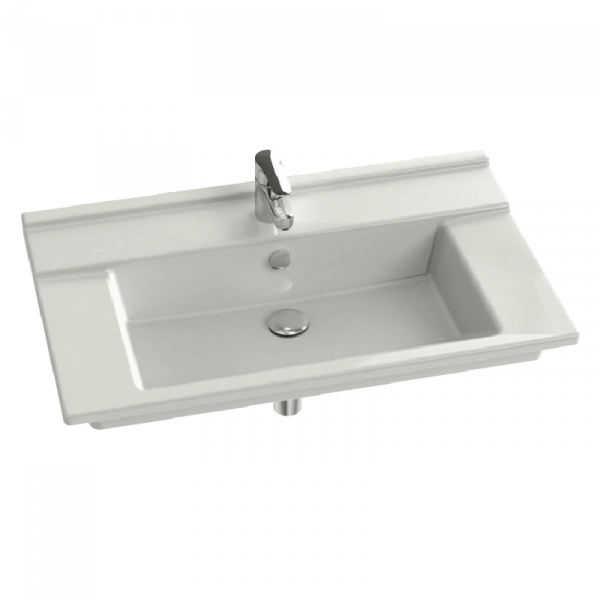 PLAN VASQUE STRUKTURA 80X48 BLANC JACOB DELAFON REF: EXH112-00