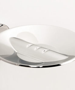 PORTE SAVON METAL ROND TECHNO PROJECT CHROME REF: 116942 SONIA-ESP