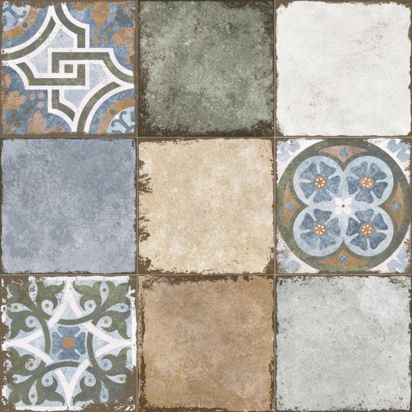 RIALTO DECOR MULTI MIX 60X60 CARREAUX GRES CERAME MARQUE: EL MOLINO