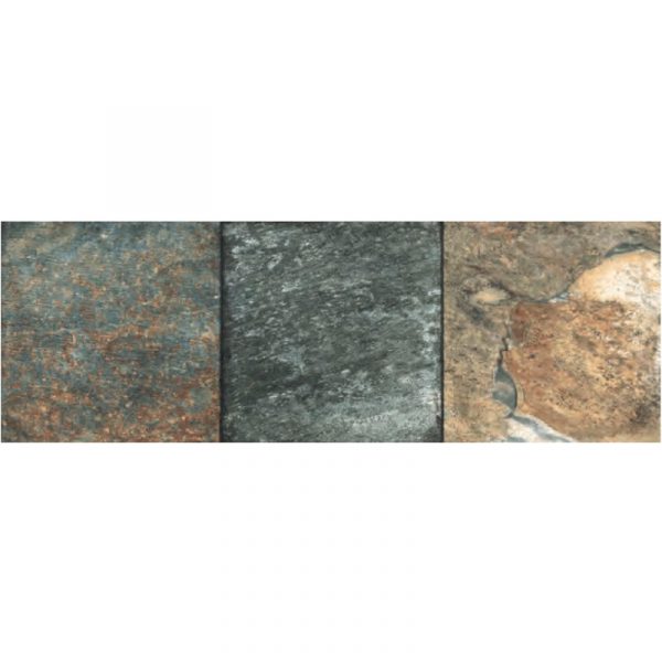 SLATE MIX 19X57 CARREAUX SOL/MUR P.R CODE 2346 MARQUE: APOLO/ESP