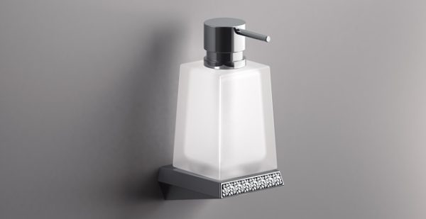 DISTRIBUTEUR SAVON S8 SWK CHROME REF 161935 MARQUE SONIA-ESP