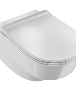 CUVETTE SUSPENDUE ODEON RIVE GAUCHE SS/BRIDE (AVEC ABATTANT) JACOB DELAFON EDR132-00