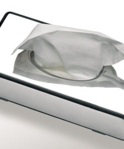 BOITE A KLEENEX PROJECT CHROME REF: 127139 MARQUE: SONIA/ESP