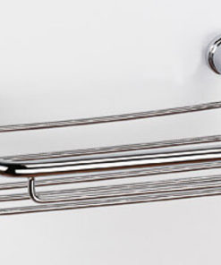 PORTE SAVON METAL CARRE PROJECT CHROME REF 052936 SONIA/ESP