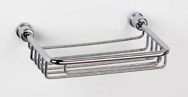 PORTE SAVON METAL CARRE PROJECT CHROME REF 052936 SONIA/ESP