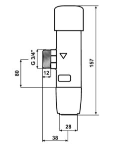 Alternative view of ROBINET DE CHASSE 1000 C ECO REF: 15002 PRESTO