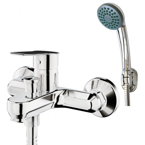 MITIGEUR BAIN DOUCHE ALBOS CHR A/DOUCHETTE+FLEX 7121000 GALINDO