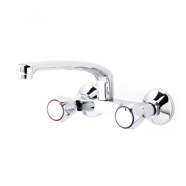 MELANGEUR EVIER ELIPSE MURAL CHROME REF 3832000 GALINDO-PRESTO/ESP