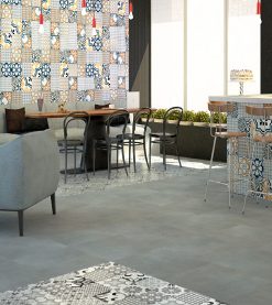 Alternative view of LOGOS JET AZUL 58X58 CARREAUX GRES CERAME MARQUE: EL MOLINO/ESP