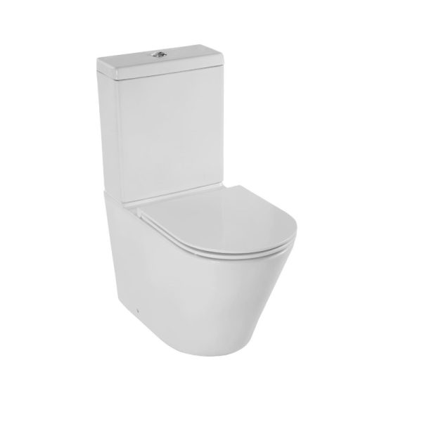 CUVETTE VARIO RODIN+ BTW SS BRIDE BLANC (SANS ABATTANT ET SANS RESERVOIR ) JACOB DELAFON REF UJAB102-00