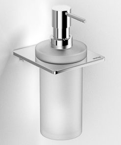 DISTRIBUTEUR SAVON S-CUBE CHROME REF 166848 MARQUE SONIA-