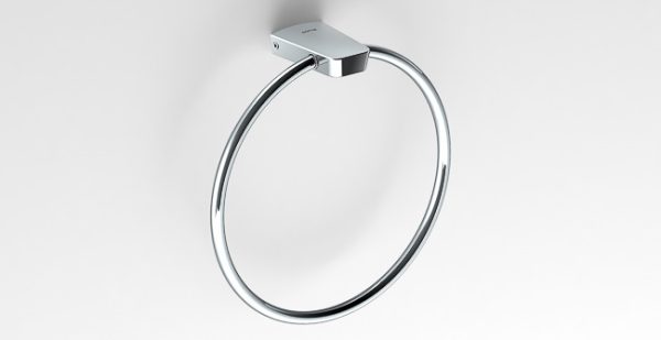PORTE SERVIETTE ANNEAU TURIA PLUS 230 CHROME SONIA