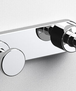 PORTE PEIGNOIR DOUBLE Ø25MM T.PROJECT REF:116898 SONIA-ESP