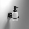 DISTRIBUTEUR SAVON MURAL TECHNO-PROJECT BLACK REF 166244 MARQUE SONIA