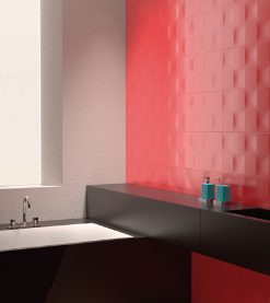 Alternative view of VANCOUVER JET ROJO 25X75 A CARREAUX P.B MARQUE EL MOLINO/ESP