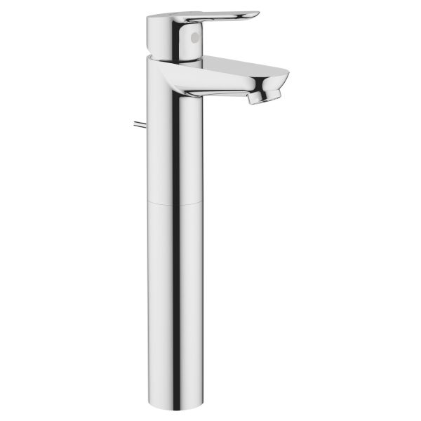 MITIGEUR LAVABO MEDIUM BAU EDGE CHROME 167mm REF 23901001 GROHE