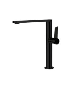 MITIGEUR EVIER CUISINE BEC PLAT NOIR MAT REF: 388401MCNM RAMON SOLER