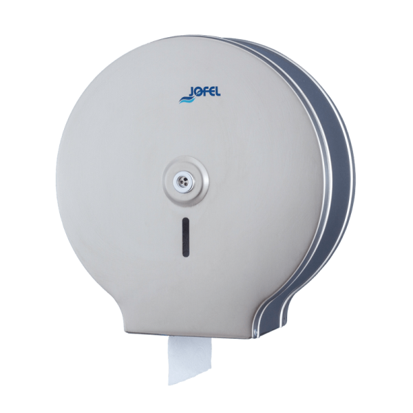 DISTRIBUTEUR A PAPIER RLX HYGIENIQUE INOX JOFEL REF: AE21000