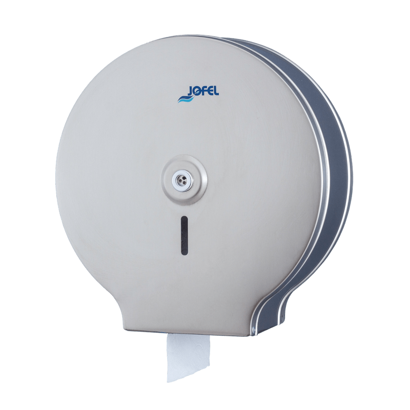 DISTRIBUTEUR A PAPIER RLX HYGIENIQUE INOX JOFEL REF: AE21000