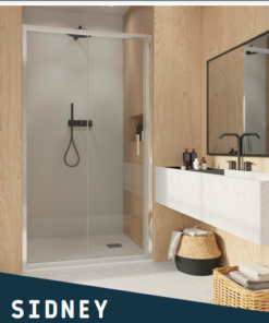 PAROI DOUCHE SIDNEY COULISSANT 180-190 CHR VIR 6 MM