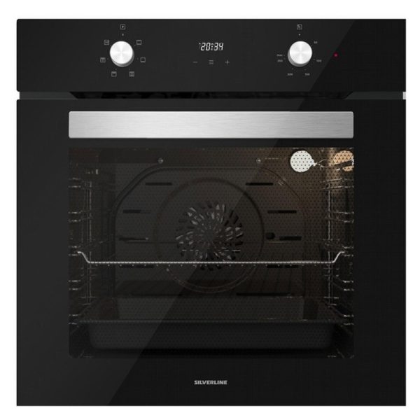 FOUR ENCASTRABLE EN VERRE NOIR SILVERLINE REF BO6501B02