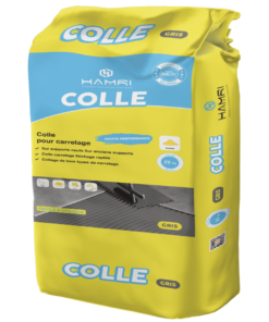 CIMENT COLLE POUR CARREAUX GRIS C1 SAC DE 25KG HAMRI