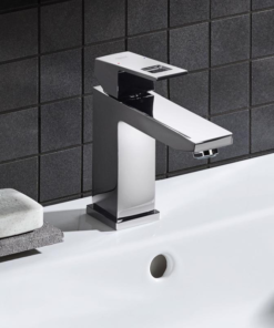 Alternative view of MITIGEUR LAVABO EUROCUBE CHROME 23445000 GROHE
