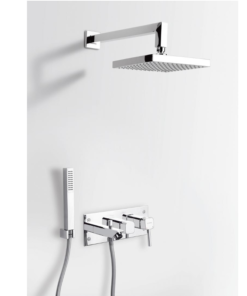 KIT MITIGEUR B/D ENCASTRE 3 SORTIES ZARZIS CHROME REF 06BKA04 SOPAL