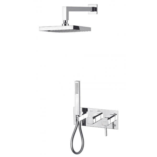 KIT MITIGEUR DE DOUCHE ENCASTRE A/INVERSEUR ZARZIS REF 06BLA04 SOPAL