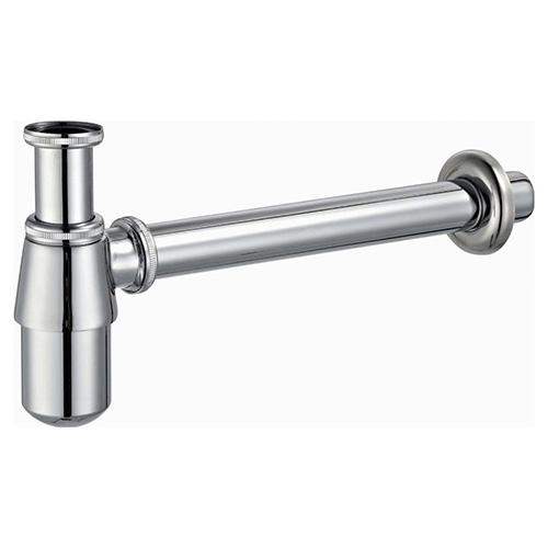 SIPHON EN LAITON CHROME 1"1/4 EXTENSIBLE SORTIE HORIZONTAL 30602.00