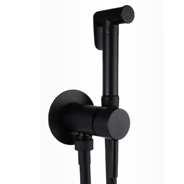 DOUCHETTE HYGIENIQUE WC NOIR A/ROBIN FROID FLEXIBLE IDROSPANIA 70077.NE
