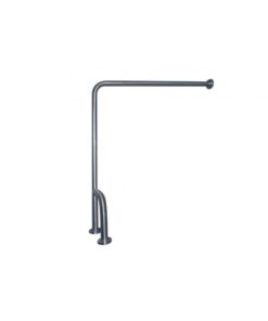 BARRE D'APPUI 3 POINTS INOX MAT SOL/MUR PMR PRESTO REF. 88145