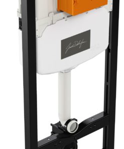 BATI SUPPORT AU SOL AVEC RESERVOIR 3/6L SS PLAQUE JDF REF: E24156-NF