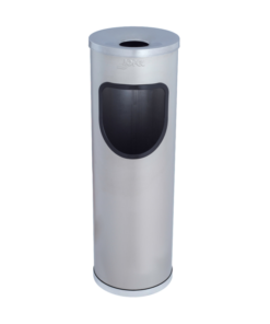 POUBELLE CENDRIER RONDE INOX 25L REF: AL70201 JOFEL