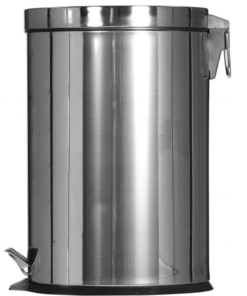 POUBELLE A PEDALE INOX 12L PROBBAX REF B2B-SO-6012-MSSTL