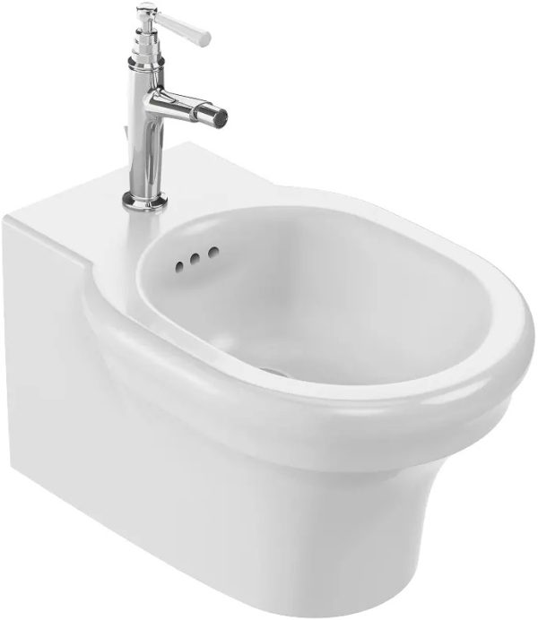 BIDET SUSPENDU CLEO 1889 BLANC JACOB DELAFON REF EMI0002-0