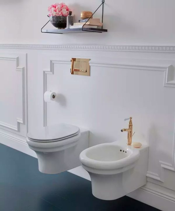 BIDET SUSPENDU CLEO 1889 BLANC JACOB DELAFON REF EMI0002-0 – Image 2